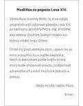 zadna strana modlitby