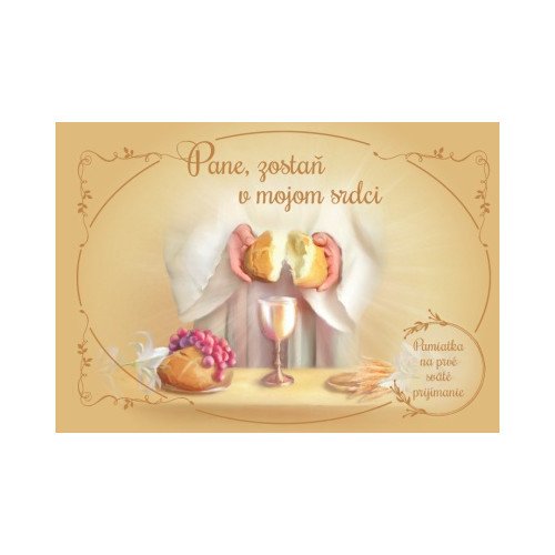 Pane, zostaň v mojom srdci - hnedá